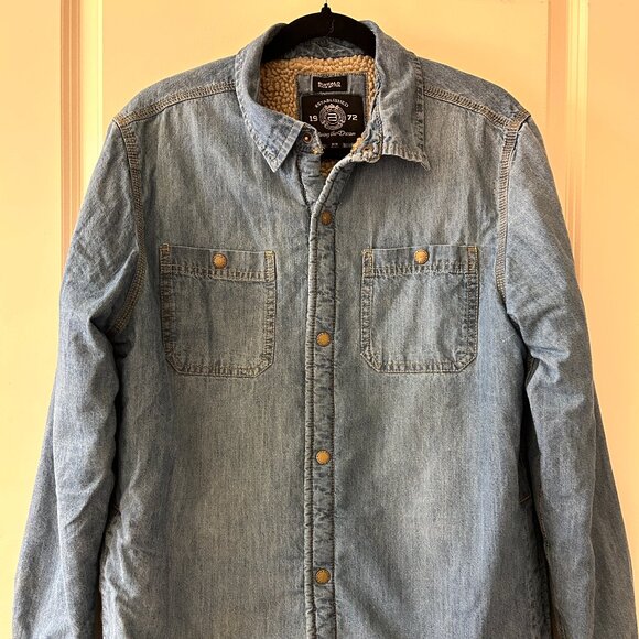 Buffalo David Bitton Other - Buffalo David Bitton Shirt Jacket Jadin in Blue Size M